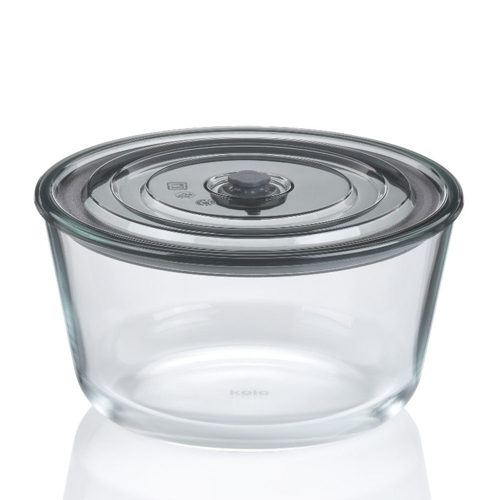 Levně KELA Dóza na potraviny skladovací Aurelia sklo 11,5cm 22,0cm 2,2l KL-12642