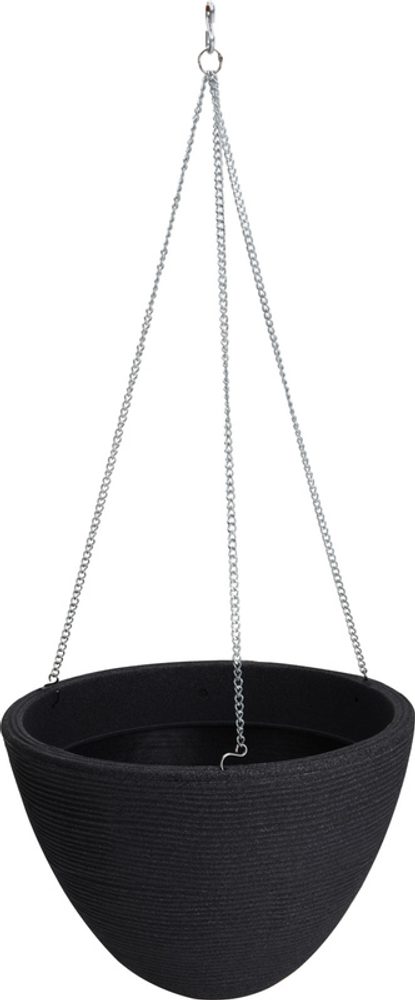 Levně PROGARDEN Květináč závěsný venkovní 33 cm antracit KO-Y54192820