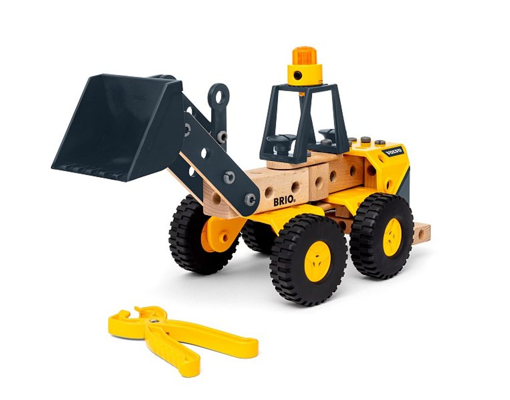 Levně BRIO Builder - Kolový nakladač Volvo, limitovaná edice