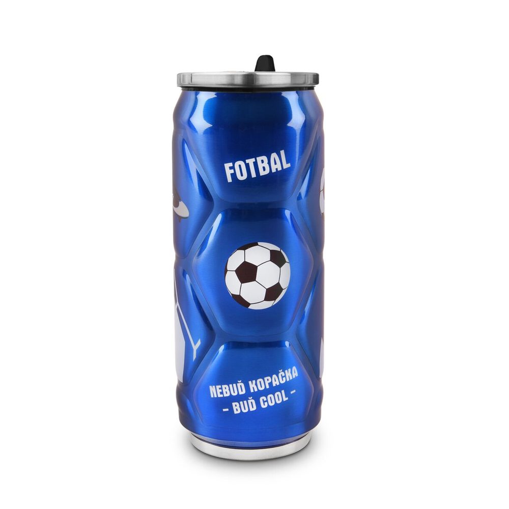 Termoska plechovka fotbal 0,5 l