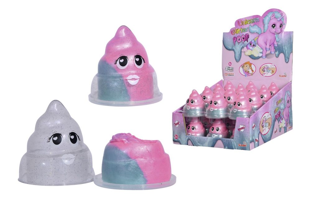 Levně Slimy Unicorn prdící sliz v kelímku, DP24