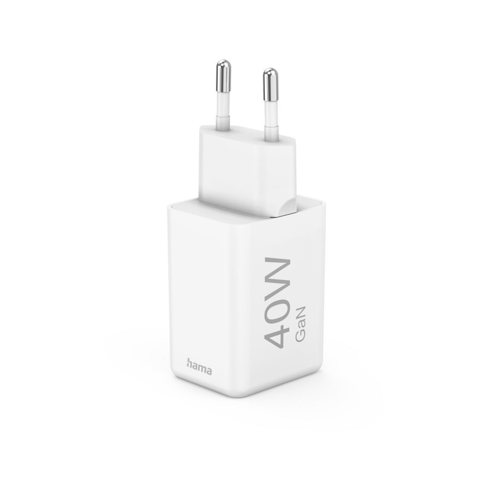 Hama rychlá USB nabíječka, 2x USB-C PD/QC, 40 W, super-mini (obrázek 5)