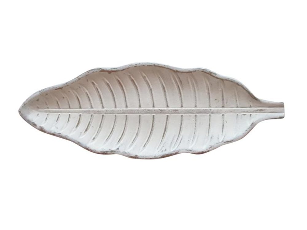 Levně TORO DEKORAČNÍ DESKA TVAR LIST DŘEVO 37,5X13,5X1CM