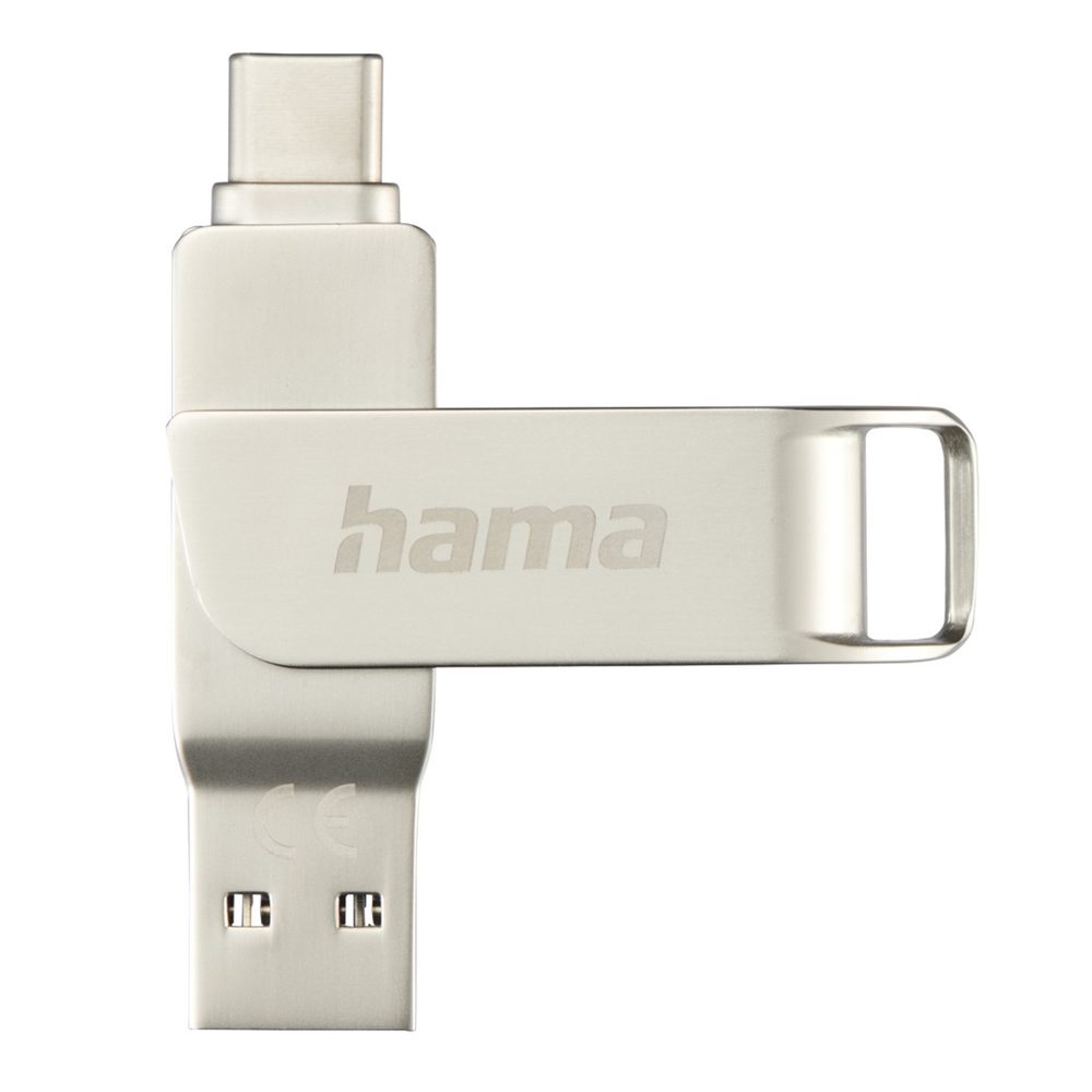 Levně Hama USB flash disk C-Rotate Pro, USB-C 3.1, 128 GB, 100 MB/s