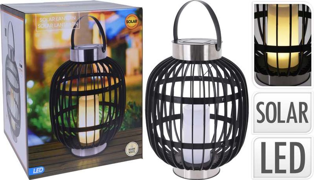 Levně PROGARDEN Lucerna solární LED světlo 35 x 45 cm KO-512000730