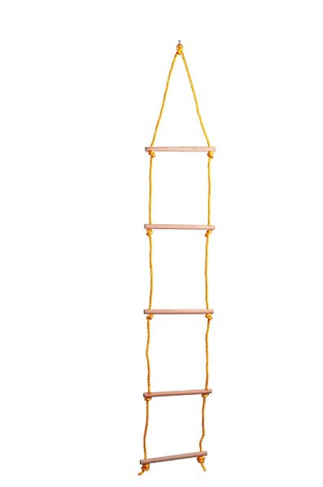Levně WOODY Provazový žebřík (do 50 kg)