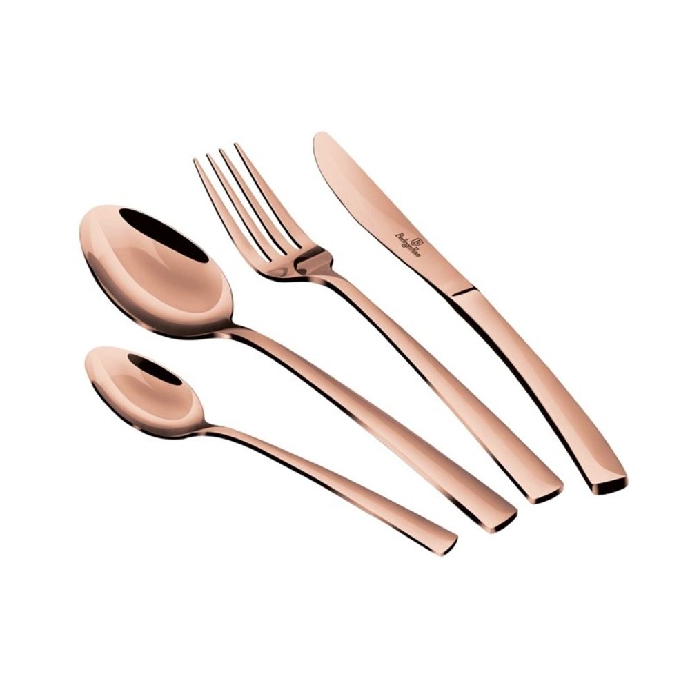 Levně BERLINGERHAUS Sada příborů 24 ks Rosegold Metallic Line nerez mirror BH-2637