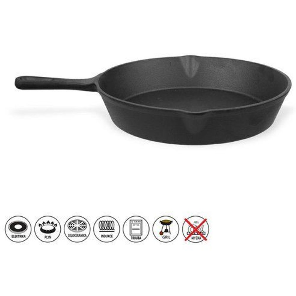 Levně pánev d25cm Orion, LITINA