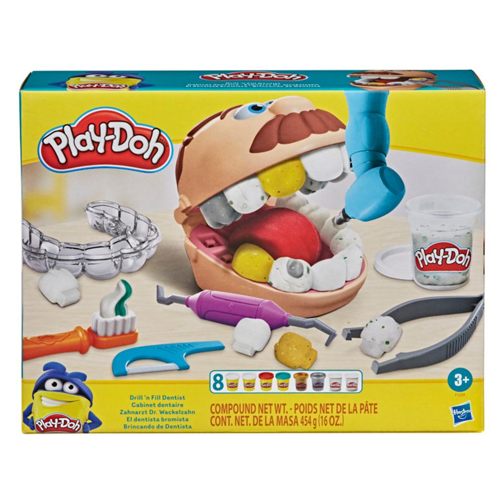 Hasbro PLAY-DOH ZUBAŘ DRILL 'N FILL