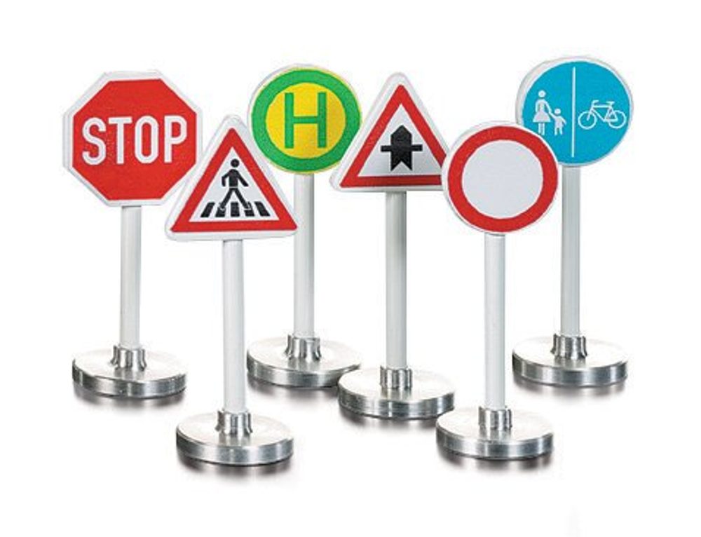 SIKU Blister - Dopravní značky 5 ks