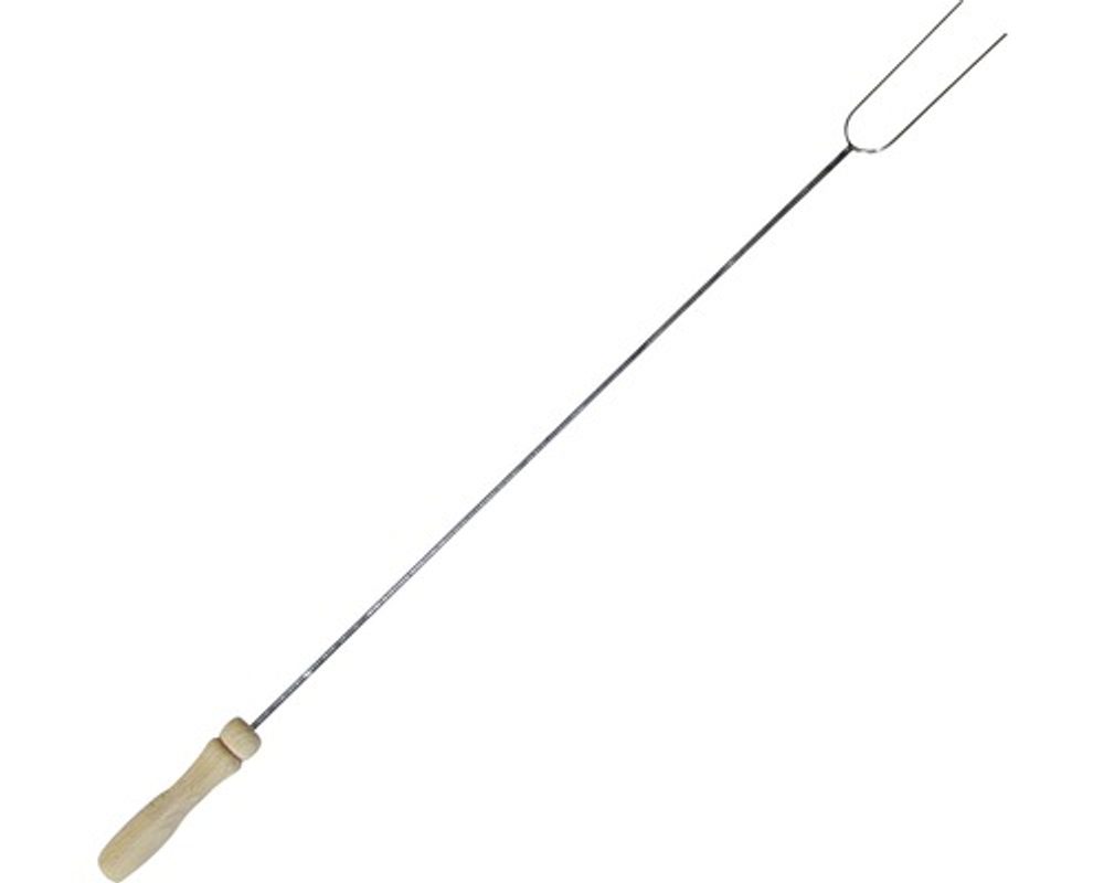 Levně vidlice 95cm napichovací, kov+dřevo