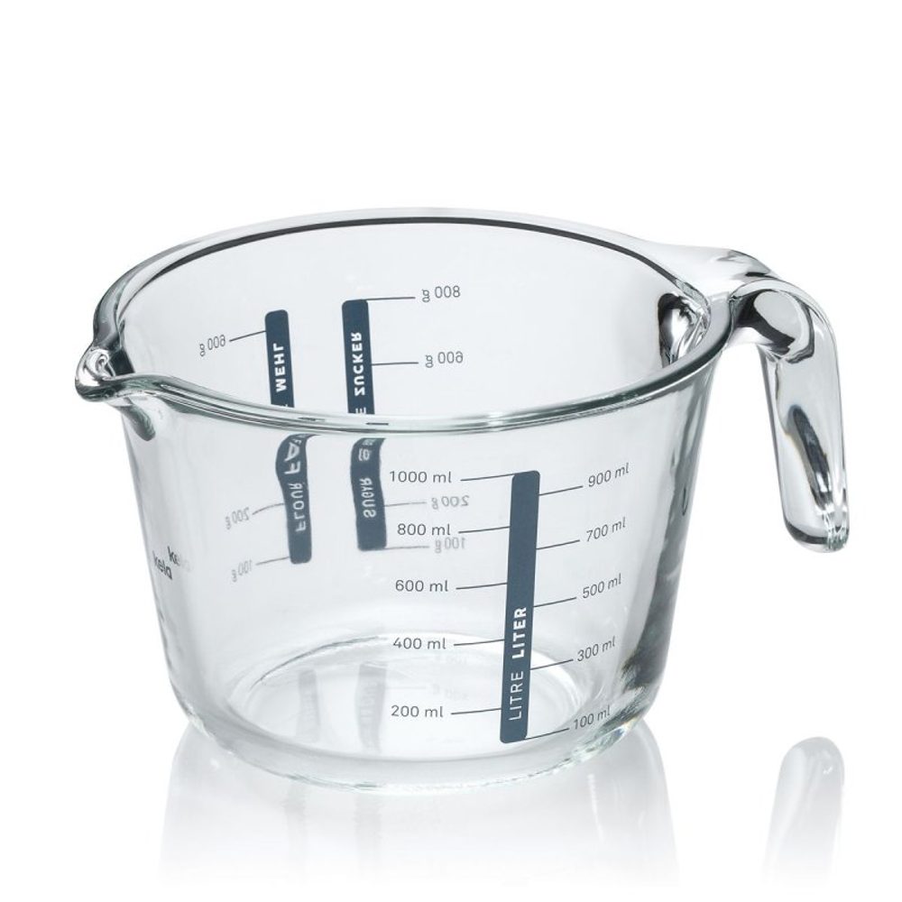 Levně KELA Odměrka Malea sklo 1l KL-10106