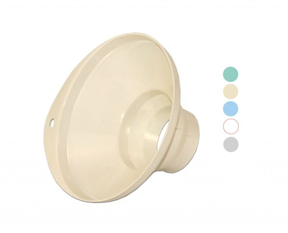 Levně nálevka D5,4-14,5cm; výška 7,5cm, zavař., plast