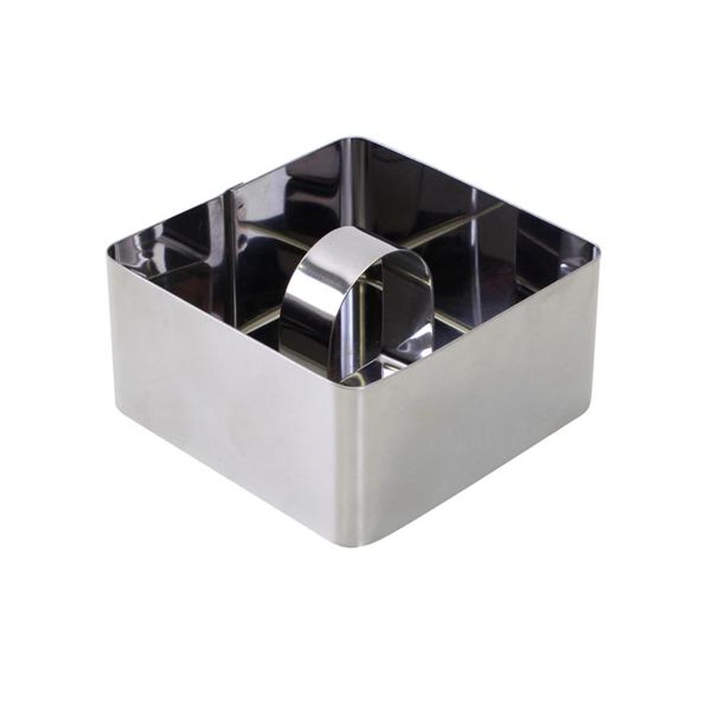 Levně TORO FORMA NA DORTÍK ČTVERCOVÁ 8X8X4CM, NEREZ