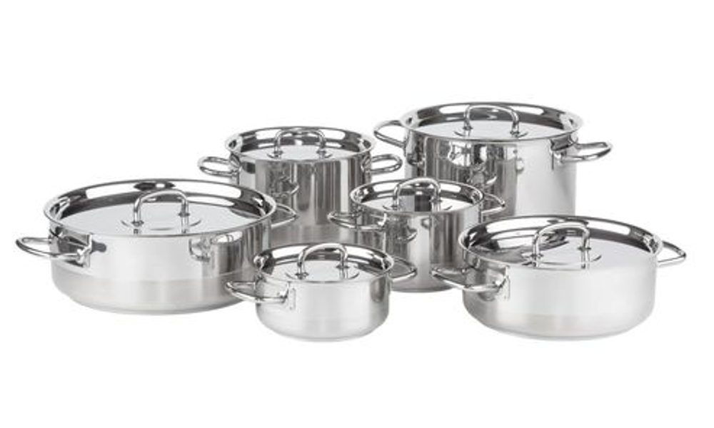 sada nádobí 12-díl. PRECISE+ZDARMA pánev d26cm, NR