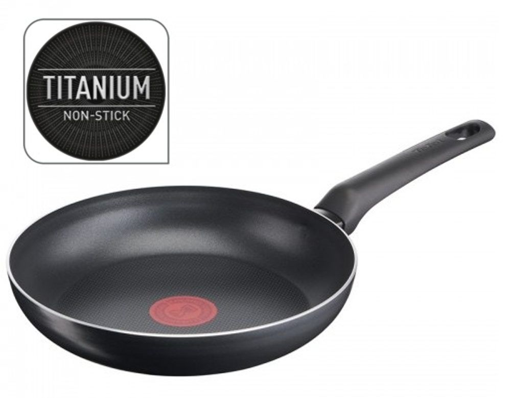Levně pánev d24 SIMPLE COOK, titan, černá, TEFAL