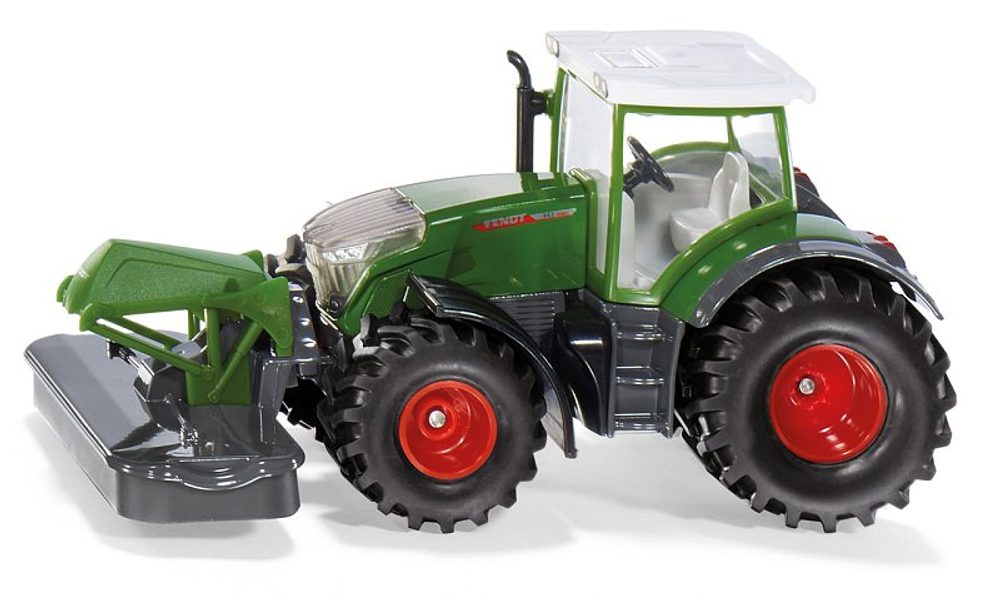 Levně SIKU Farmer - traktor Fendt 942 Vario s předním sekacím nástavcem 1:50