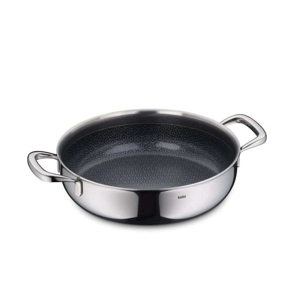 Levně KELA Pánev servírovací Flavoria nerez 24x6,5 cm 2,8l KL-10204