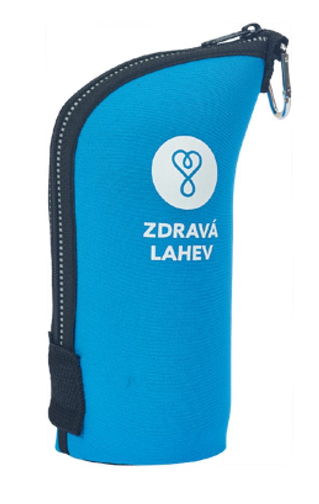 Levně Termoobal CABRIO reflex Zdravá lahev 0,5l modrý