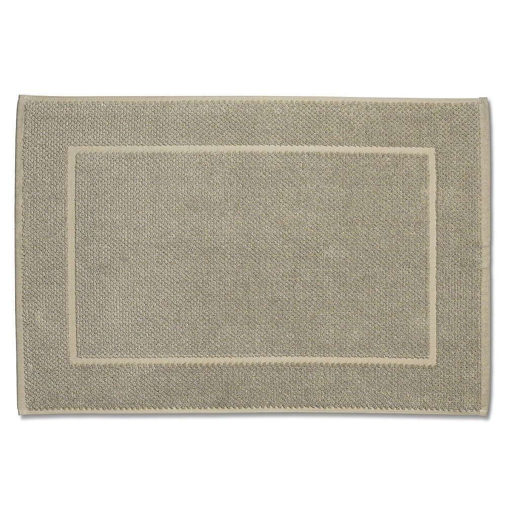 Levně KELA Koupelnová předložka LAVINIA 100% biobavlna béžová 50x70 cm KL-23908