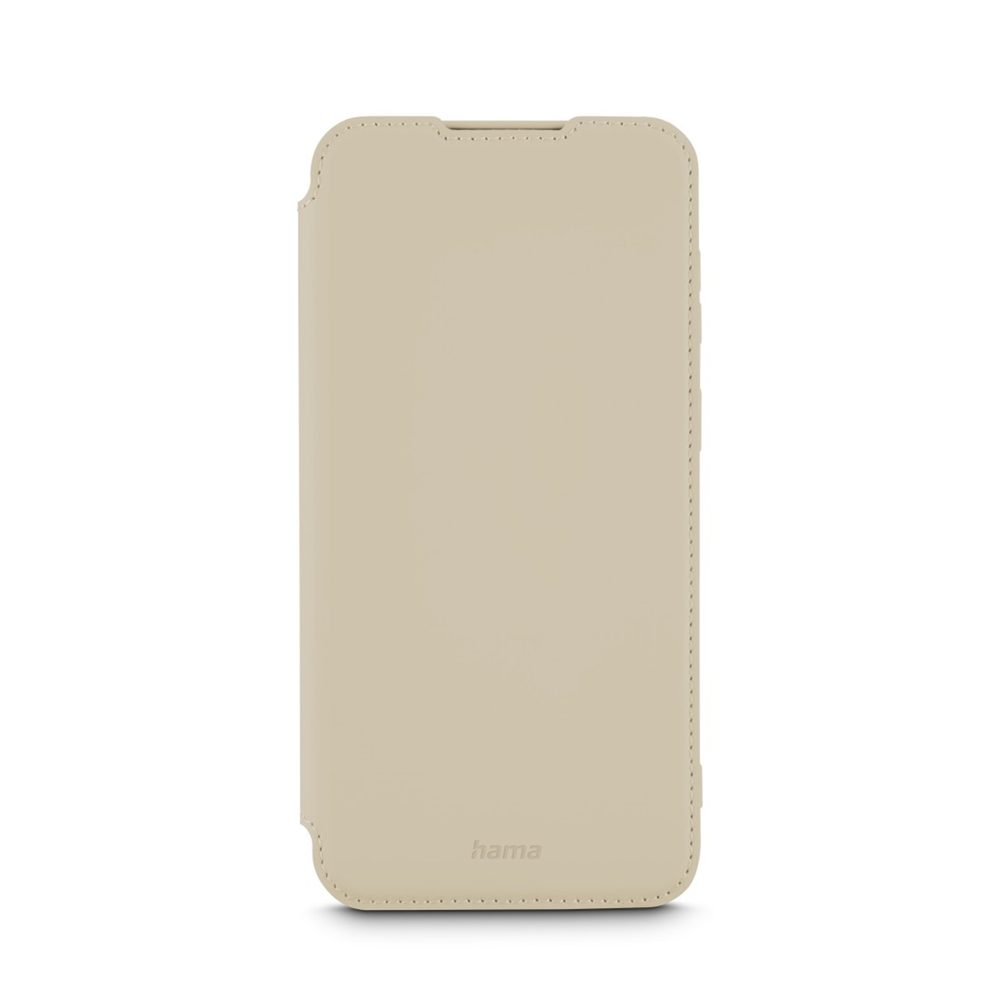 Levně Hama Fantastic Feel, pouzdro-knížka pro Samsung Galaxy A57 5G, hebký povrch, béžové