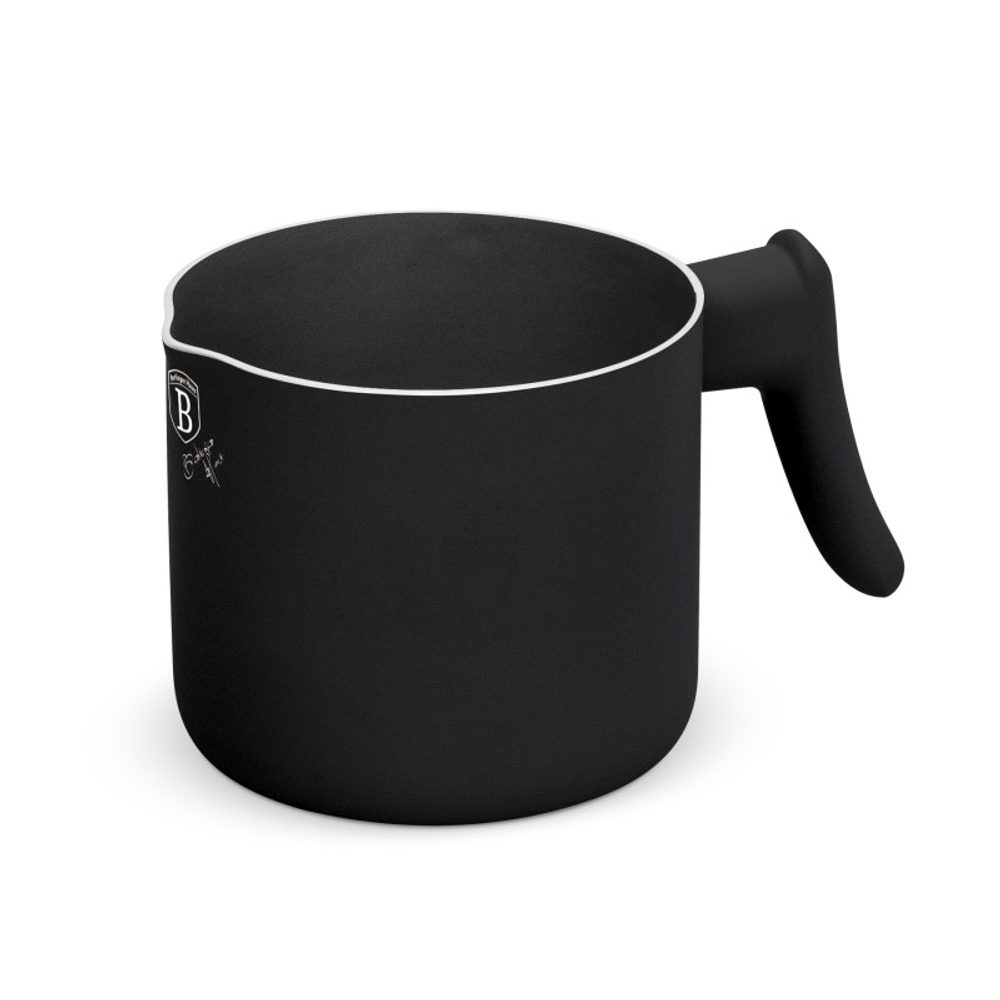 Levně BERLINGERHAUS Mlékovar 1,2 l Matte Black Collection BH-8192