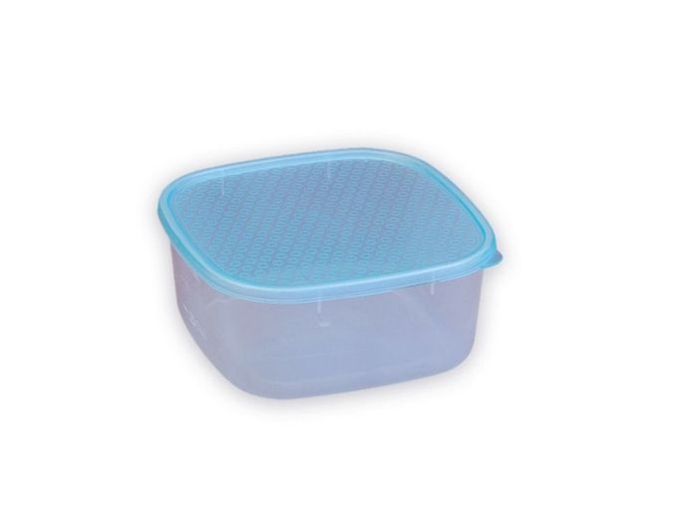 Levně box 0,90l hranatý 14,5x14,5x7cm, plast