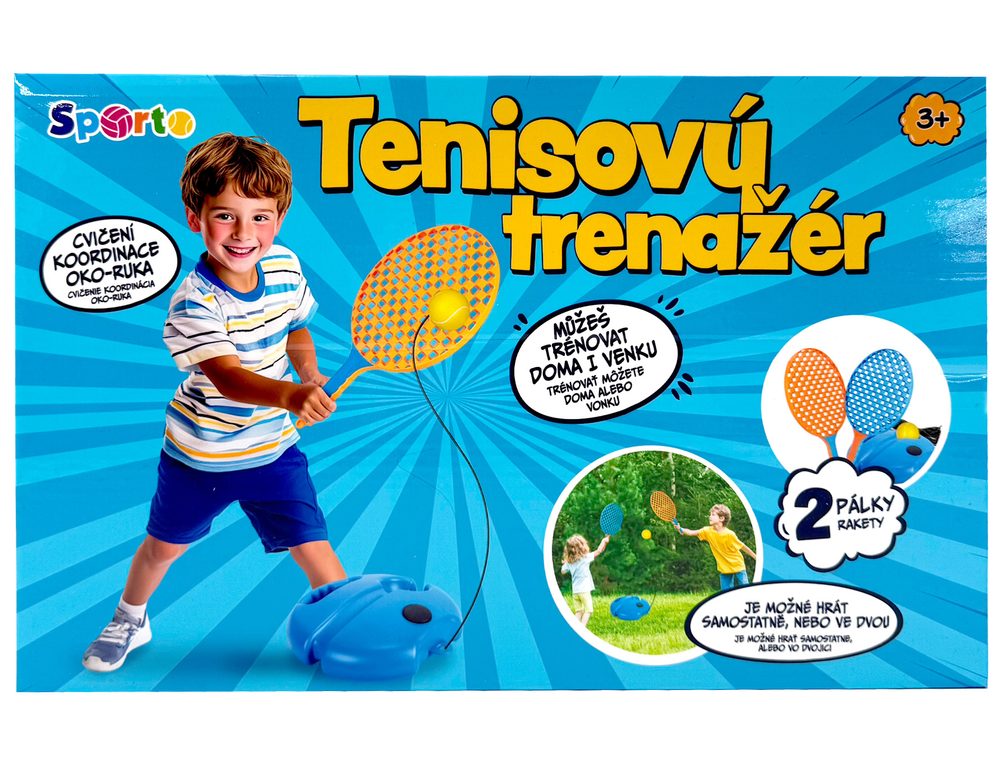 Levně SPORTO Tenisový trenažér