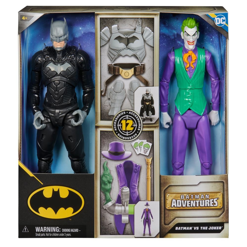 Levně BATMAN & JOKER SE SPECIÁLNÍ VÝSTROJÍ 30 CM