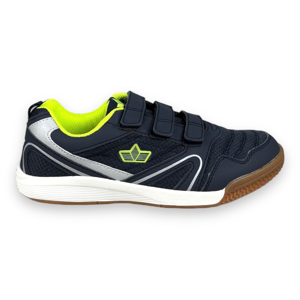 Levně LICO Dětská sálová obuv - Marine/Lemon - 28