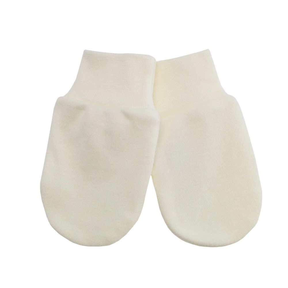 ESITO Rukavice bavlna jednobarevné Light cream - smetanová - 56 smetanová