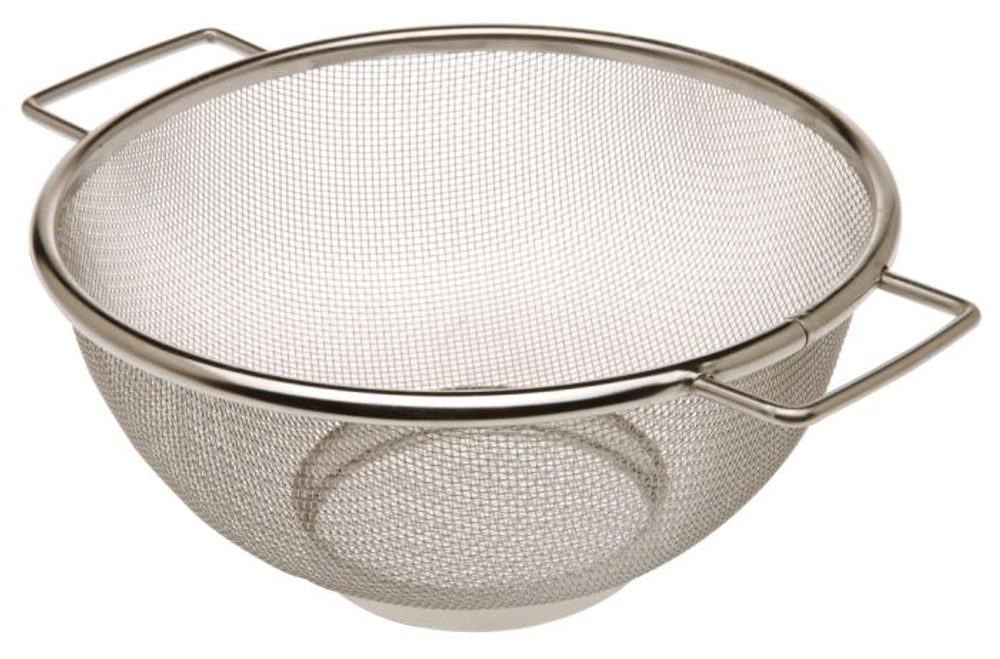 Levně cedník d20cm stojící, 2ucha, síto NR