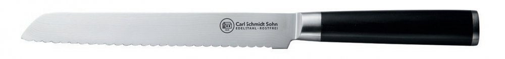 Levně CS SOLINGEN Nůž na pečivo damascénská nerezová ocel 20 cm KONSTANZ CS-071226