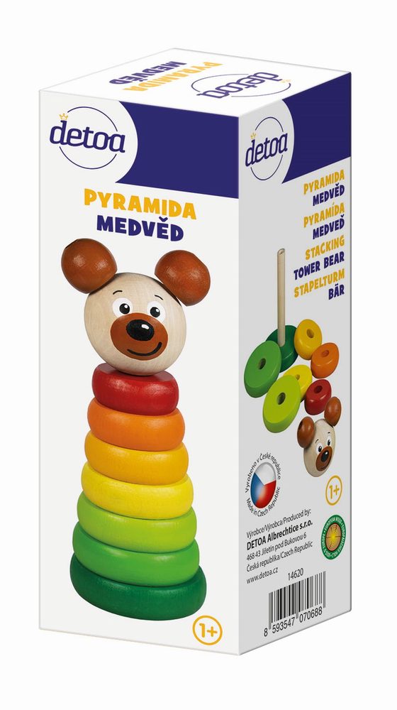 Levně Detoa Pyramida Medvěd