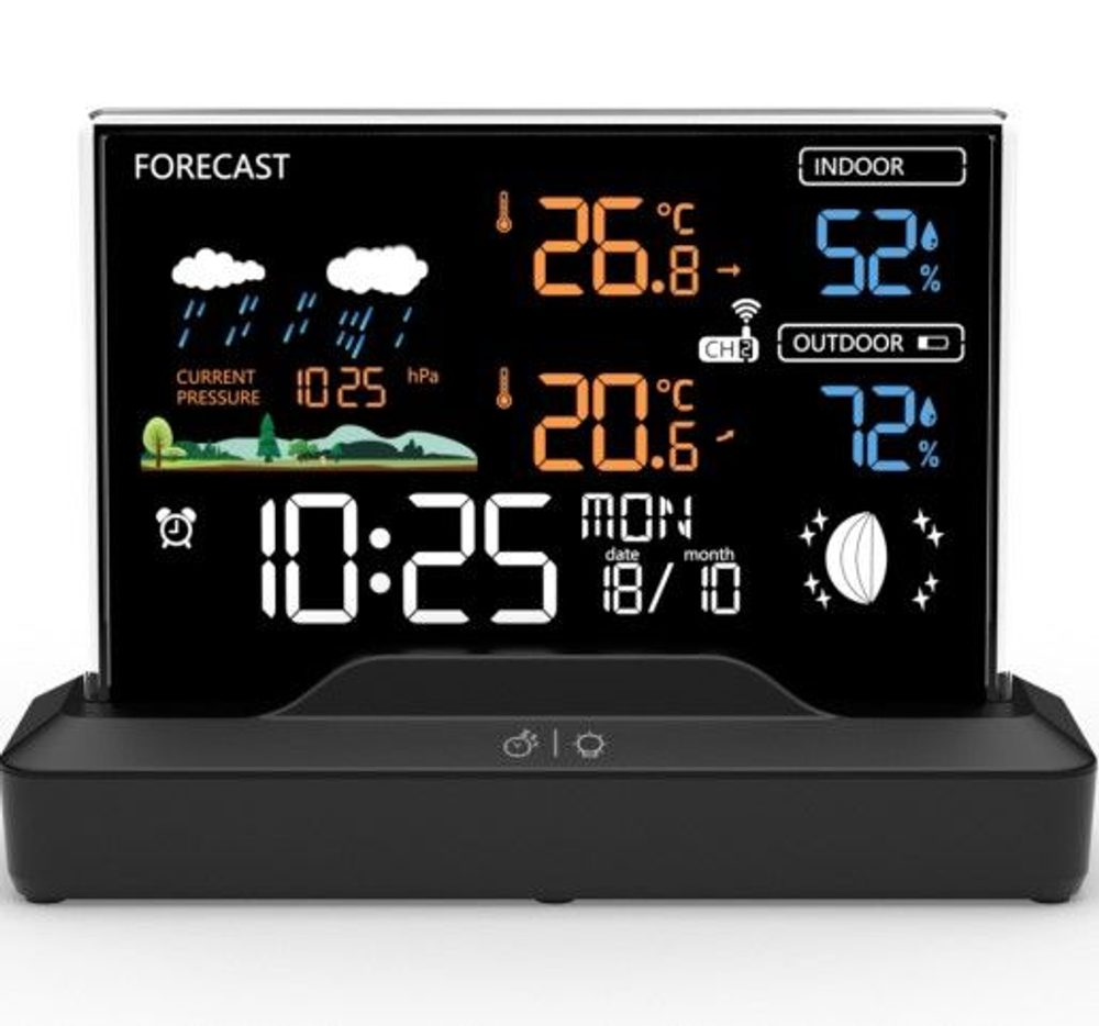 Levně meteostanice B 4960, LED posvícení, BRAVO