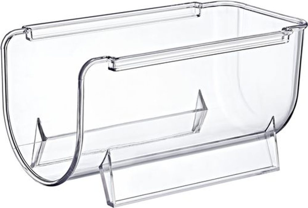 Levně organizér pro láhve do chladničky, transp.plast 20x11x11cm
