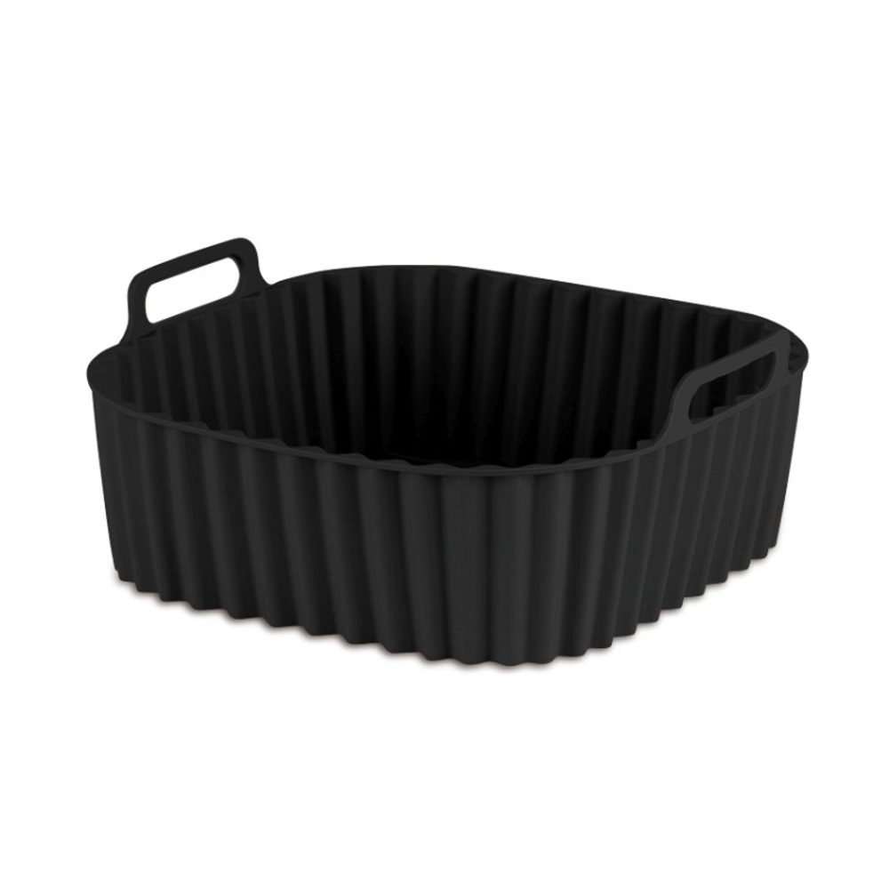 Levně BERLINGERHAUS Silikonový košík do horkovzdušné fritézy Matte Black Collection BH-8886
