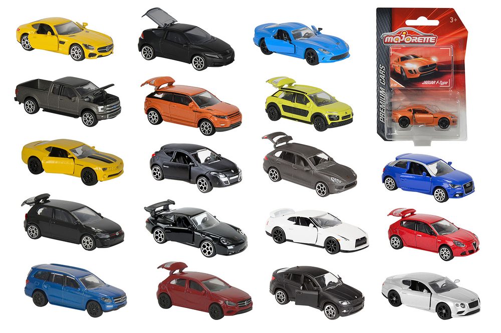 Levně Majorette Autíčko kovové Premium Cars, 18 druhů