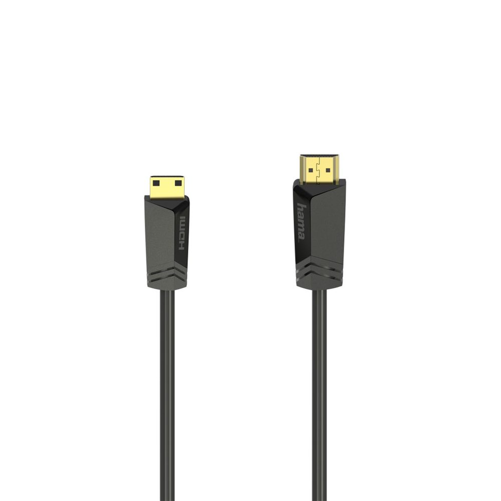 Levně Hama mini HDMI kabel High Speed 4K 1,5 m
