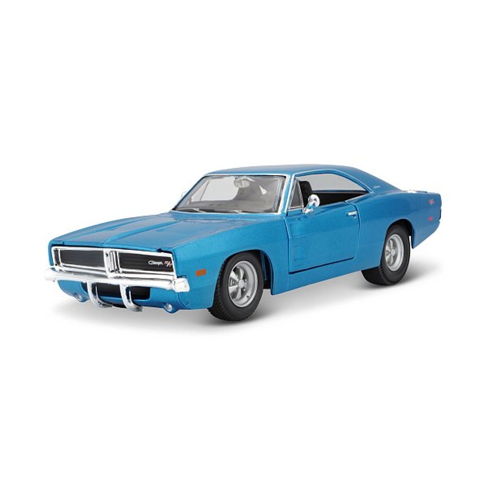 Levně Maisto - 1969 Dodge Charger R/T, metal modrá, 1:25