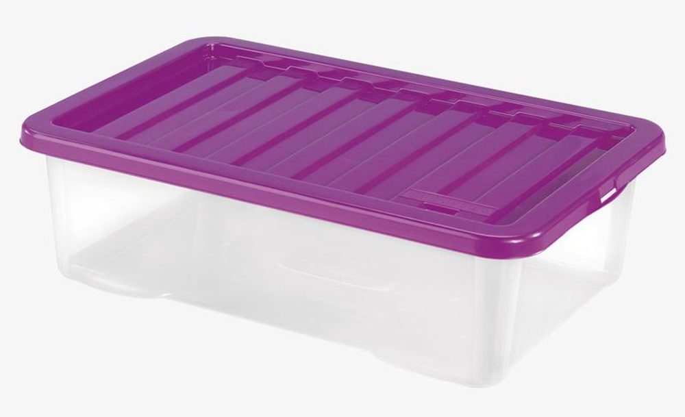 Levně heidrun BOX ÚLOŽNÝ S VÍKEM 30L,QUASAR,PLAST,60X40X18CM