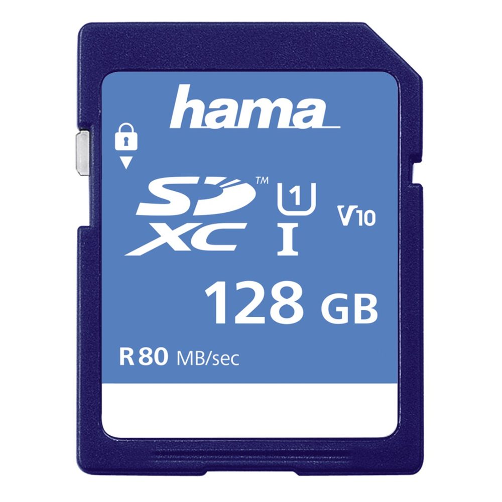 Levně Hama SDXC 128 GB Class 10, UHS-I 80 MB/s