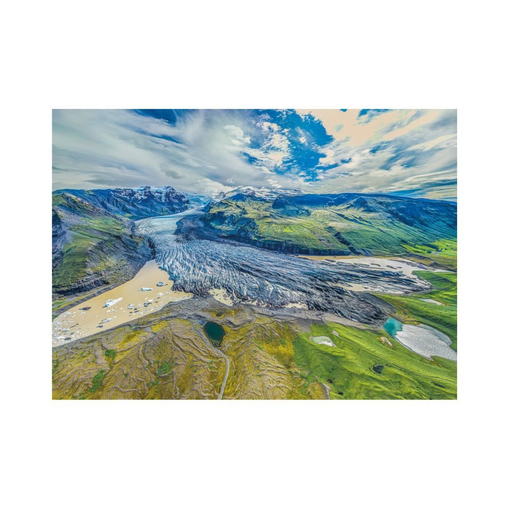 Levně ISLANDSKÝ LEDOVEC 3000 Puzzle FSC