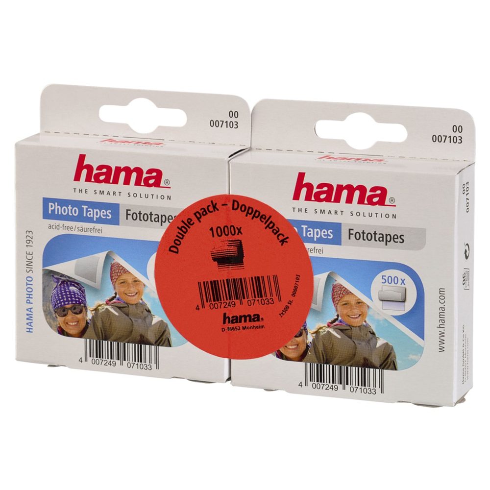 Levně Hama fotoštítky oboustranné, 2x500 ks (dvojité balení)