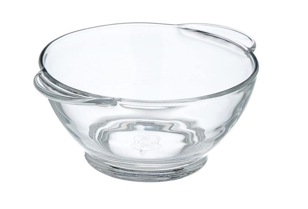 Levně miska 500ml, 1ks-čirá, d13cm LYS, Duralex, polév.s ušima,sklo