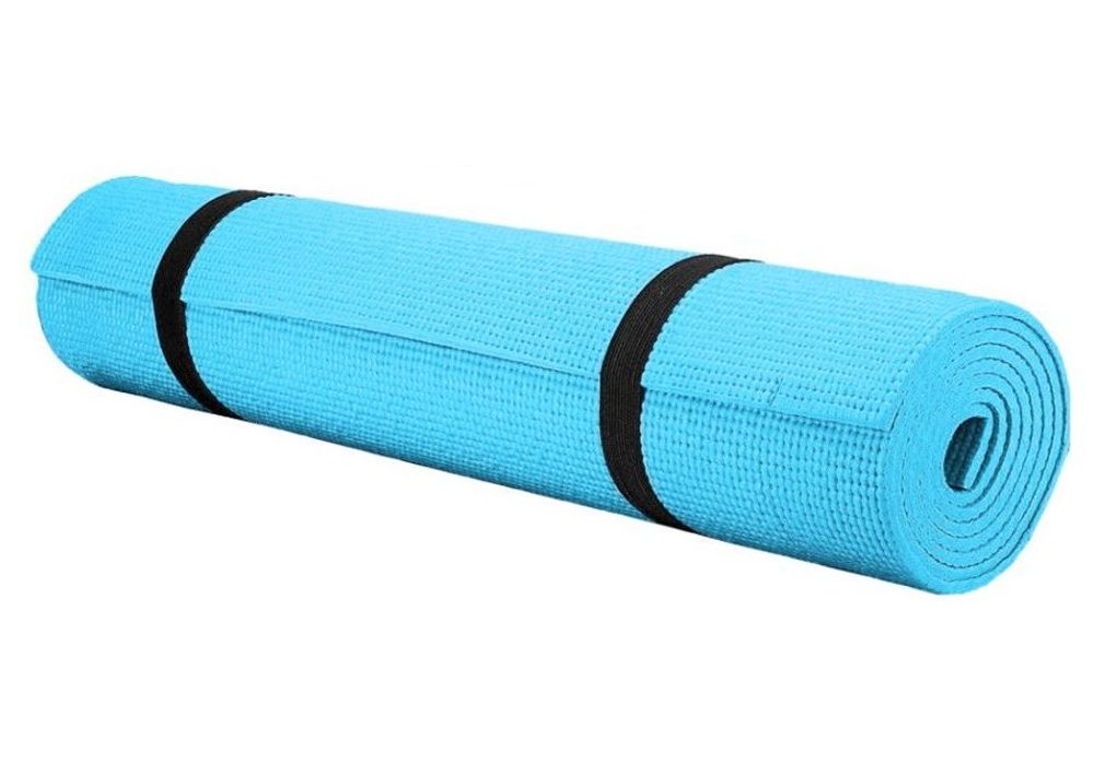 Levně XQMAX Jógamatka podložka na cvičení 172x61x0,4cm modrá KO-8EO000100modr