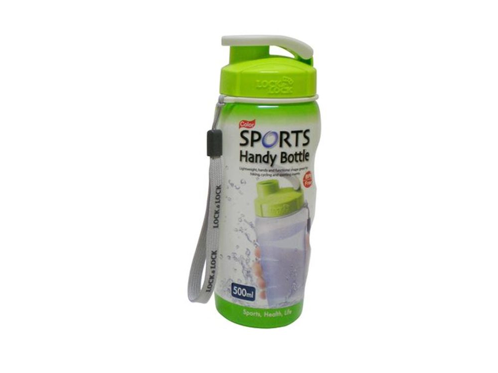 Levně LOCKNLOCK Plastová láhev na pití 500 ml - zelená