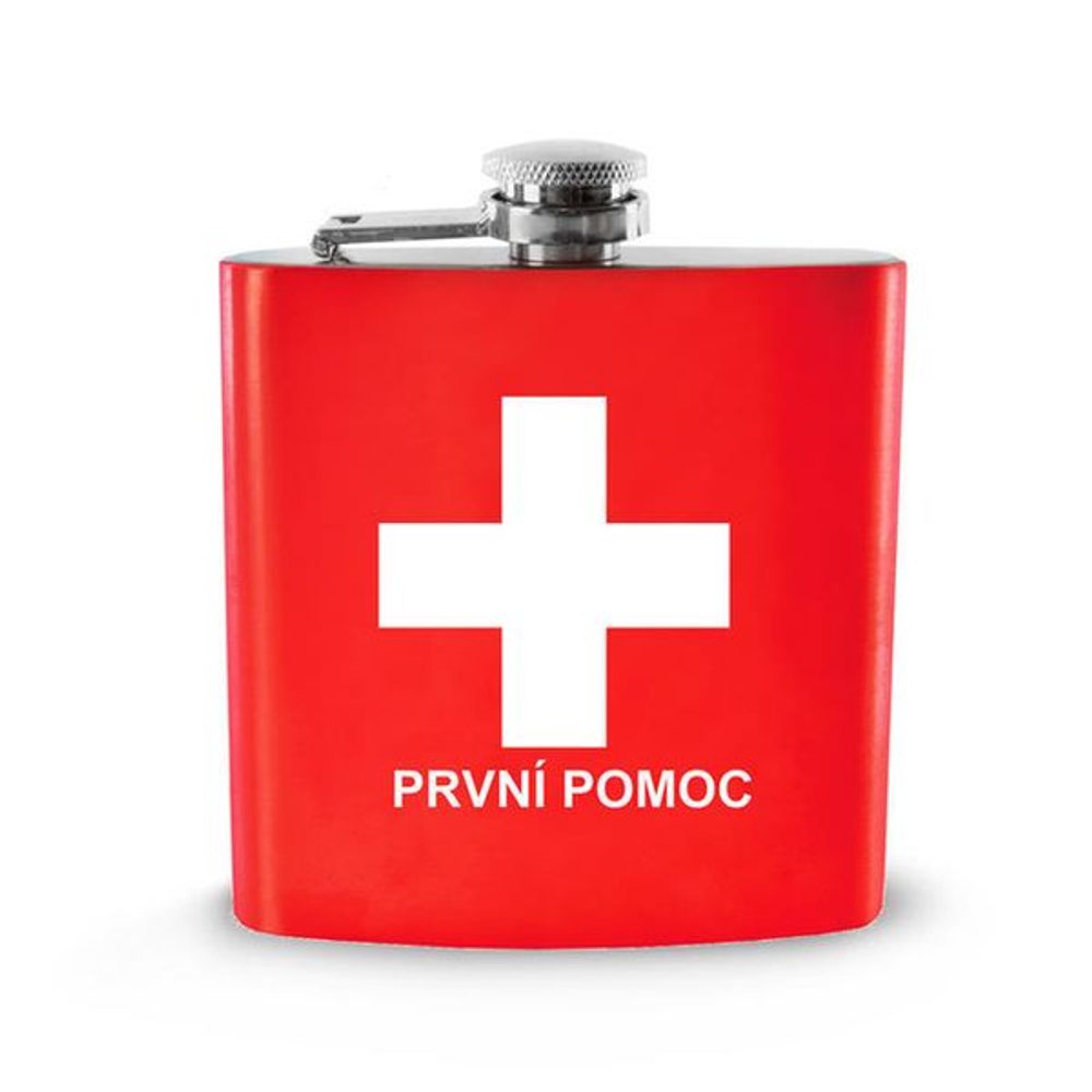 Levně likérka 0,24l NR PRVNÍ POMOC, červená