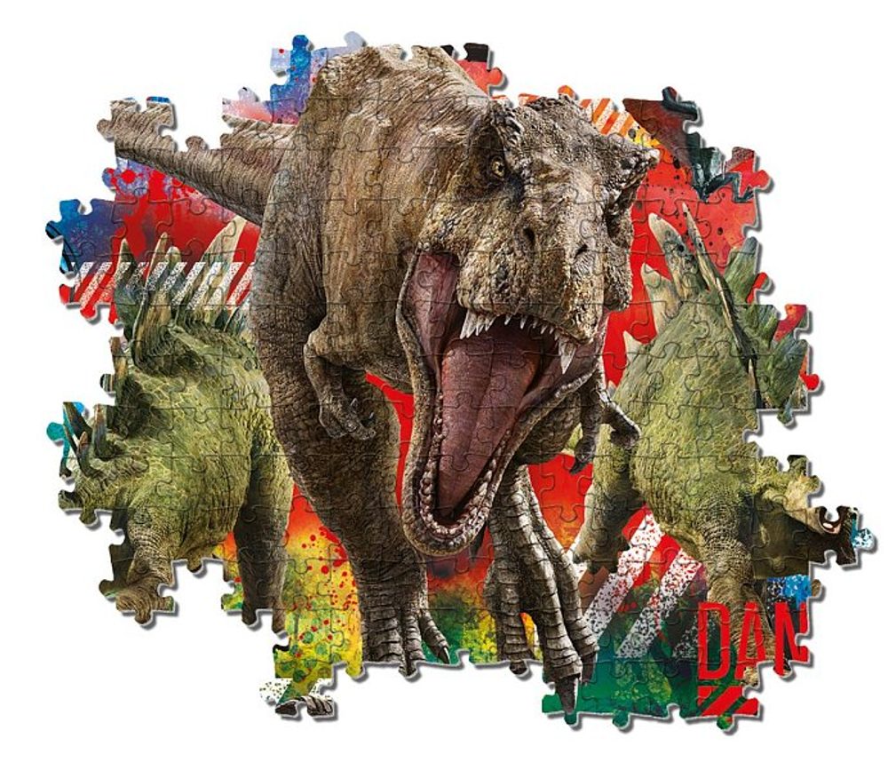 Levně Puzzle 180 dílků - Jurský svět