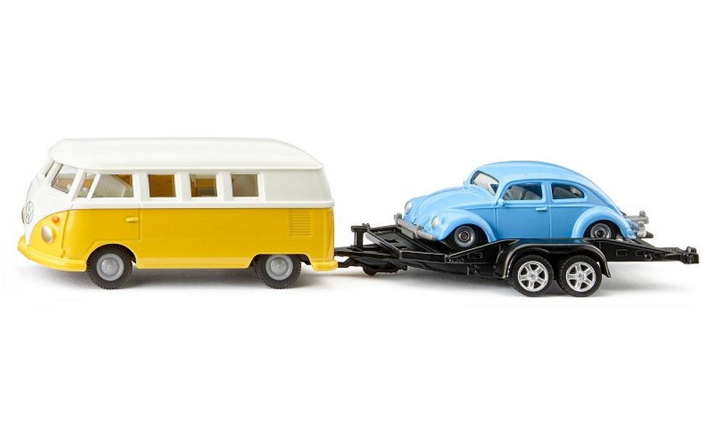 Levně SIKU Super - VW 11 s tahačem a Beetlem